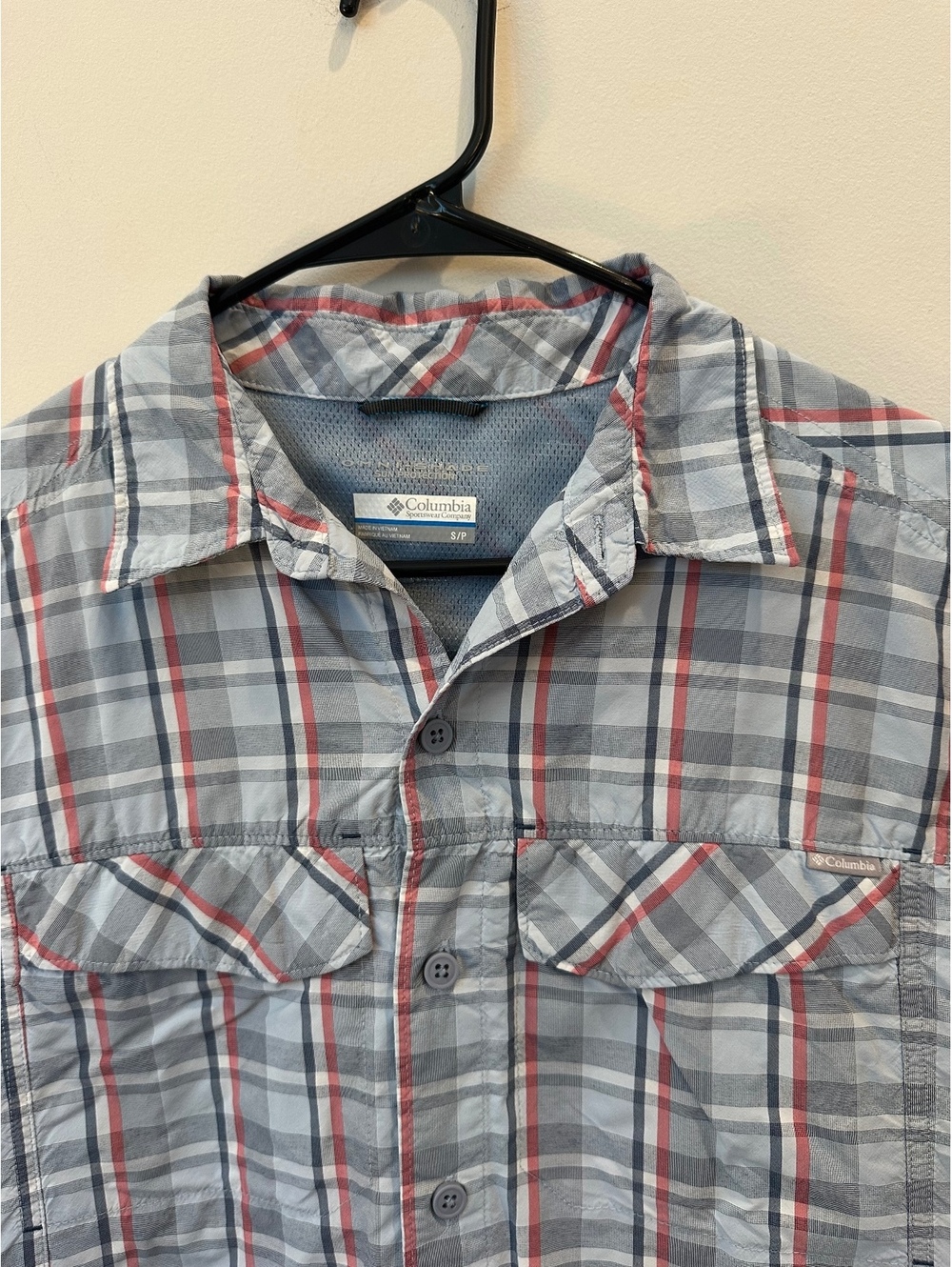 Men Small Columbia Omni-Shade Shirt